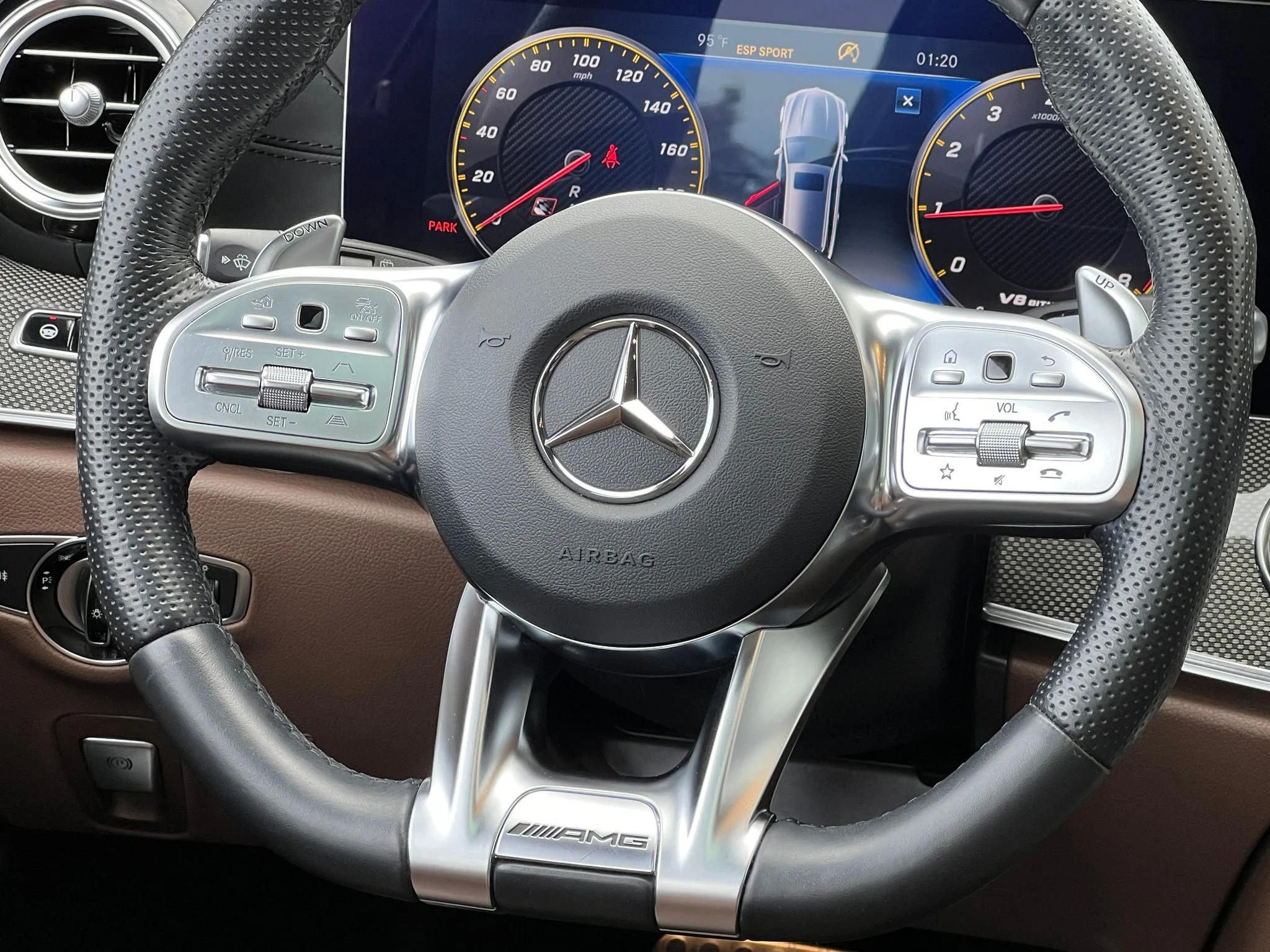 Used 2020 Blue Mercedes-Benz E 63 S AMG® image 29