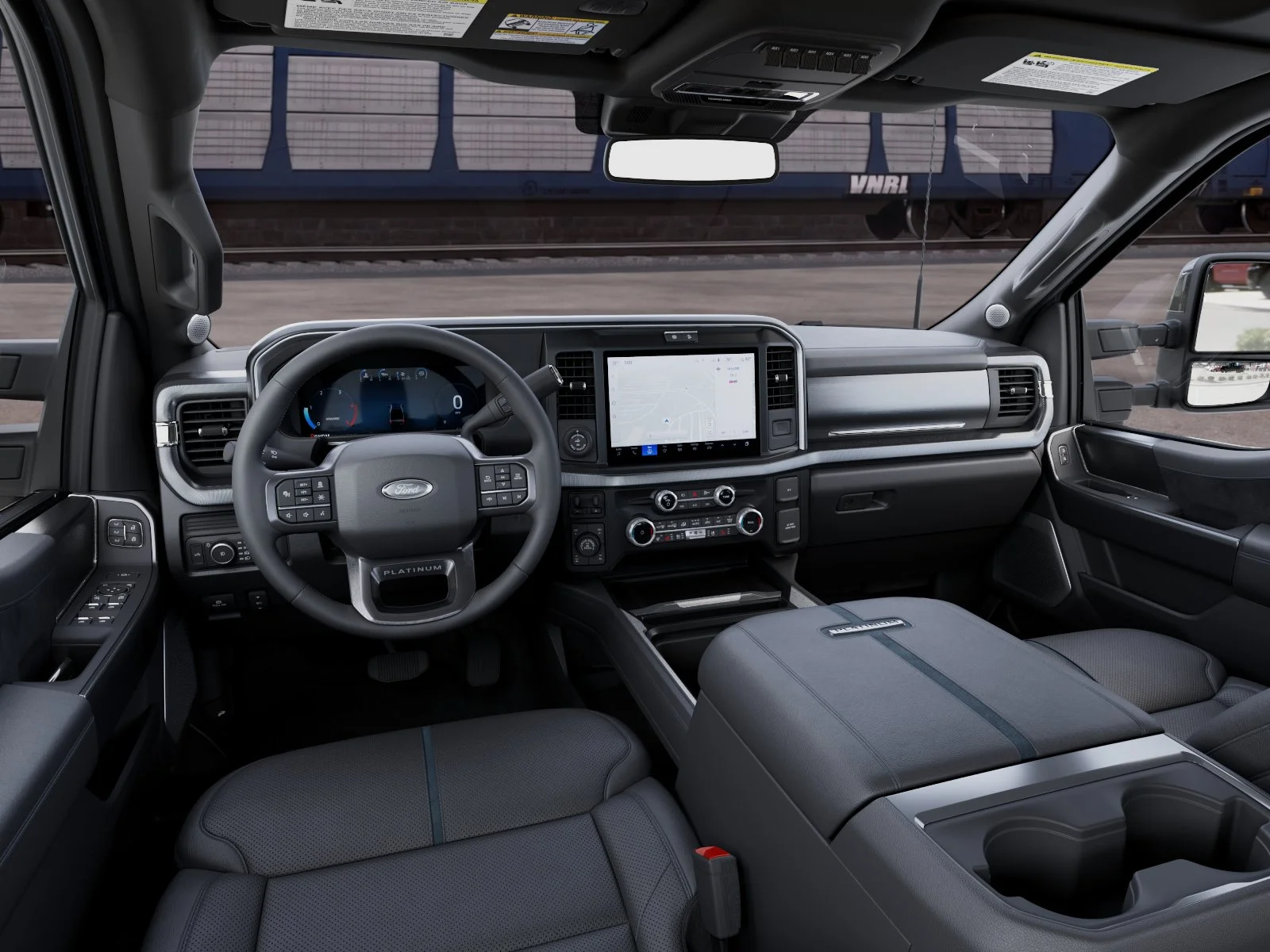 New 2027 Glacier Gray Metallic Tri-Coat Ford F-250® Platinum® image 24