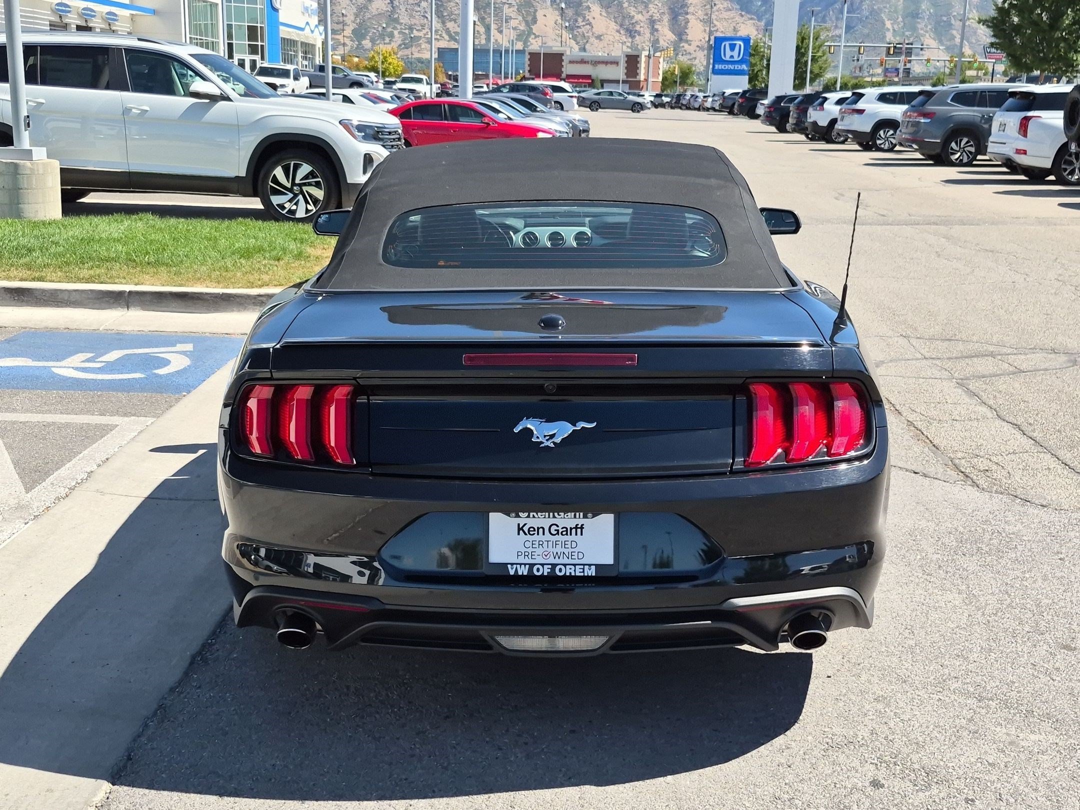 Used 2020 Shadow Black Ford EcoBoost Premium image 4