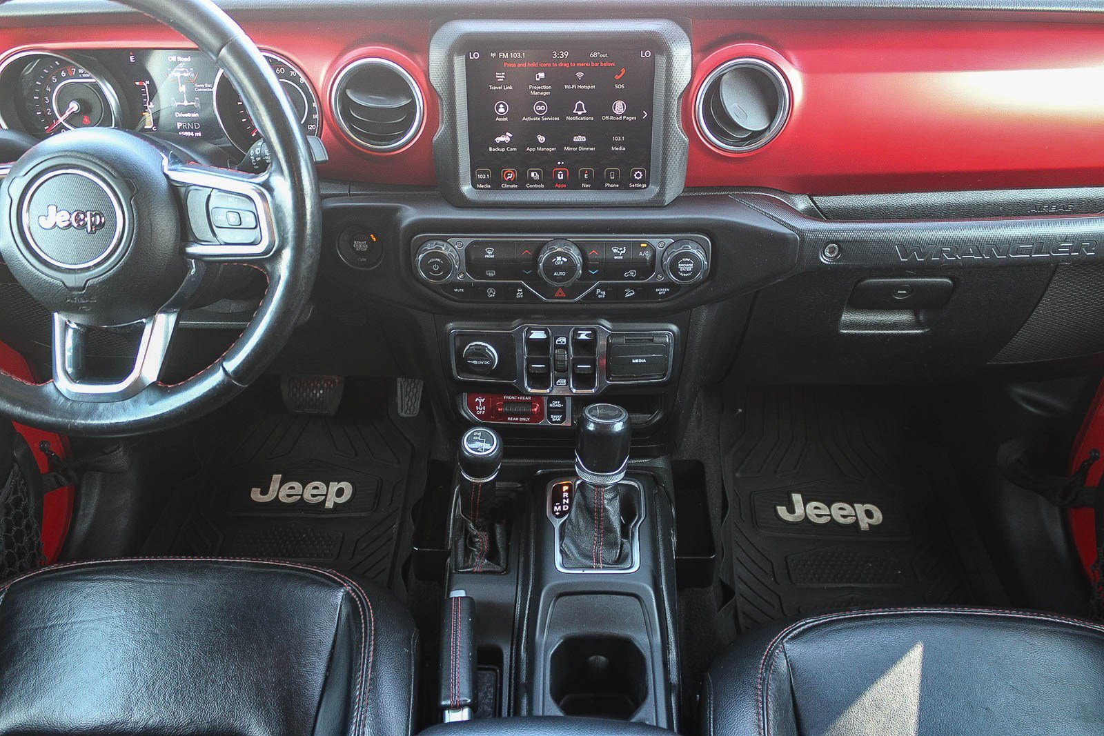 Used 2021 Firecracker Red Clearcoat Jeep Unlimited Rubicon image 12