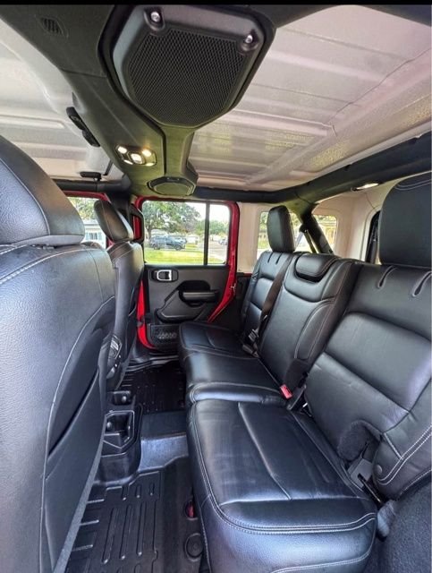 Used 2021 Red Jeep Unlimited Sport image 10