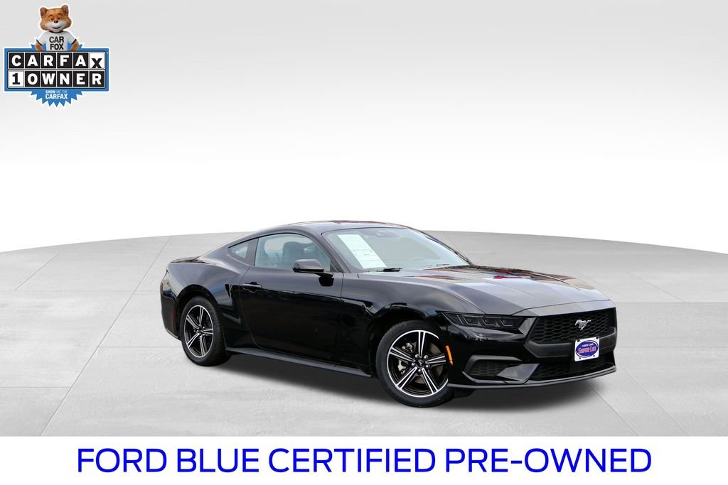 Used 2025 Shadow Black Ford EcoBoost Premium image 1