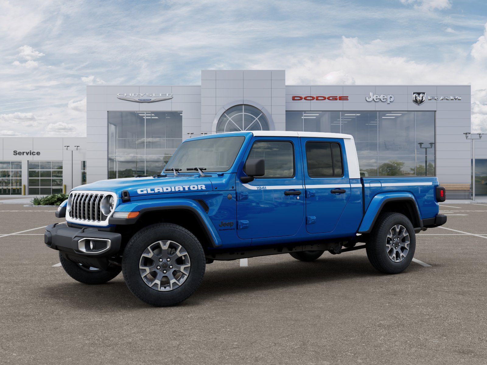New 2026 Hydro Blue Pearl-Coat Exterior Paint Jeep Sahara image 7