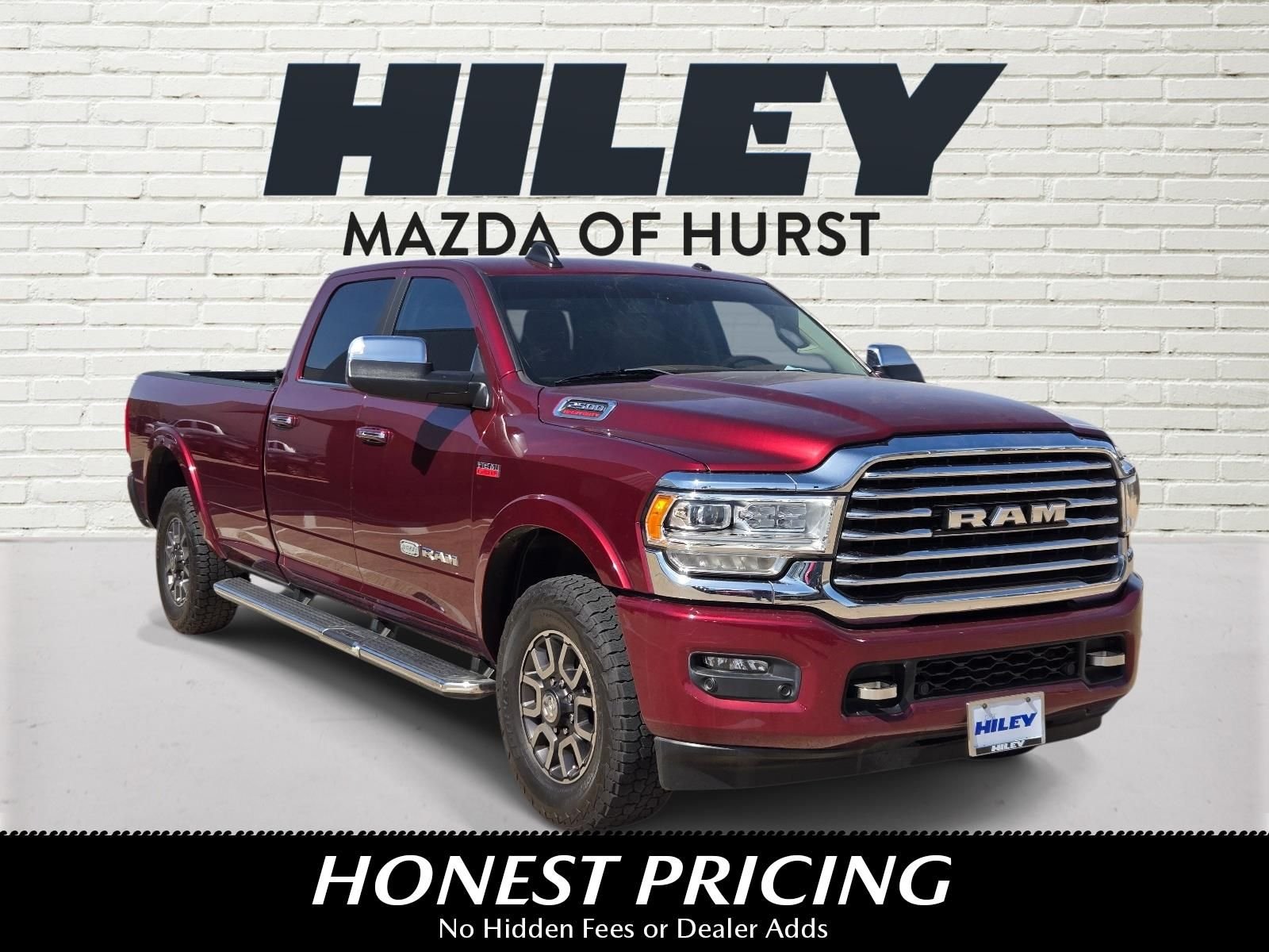 Delmonico Red Pearlcoat 2022 RAM 2500 Limited Longhorn Crew Cab LB RWD Pickup Truck 4X2 8-Speed Automatic