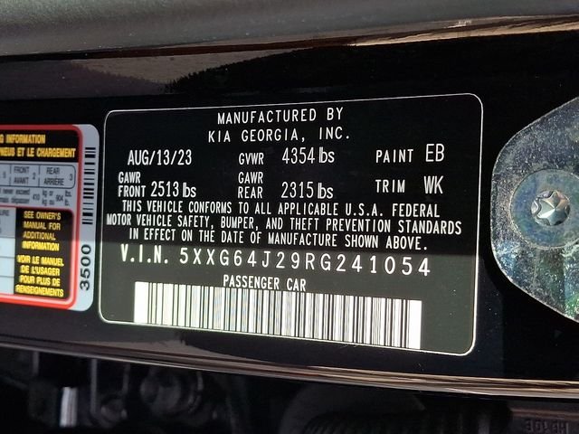 Used 2024 Black Kia GT-Line image 29