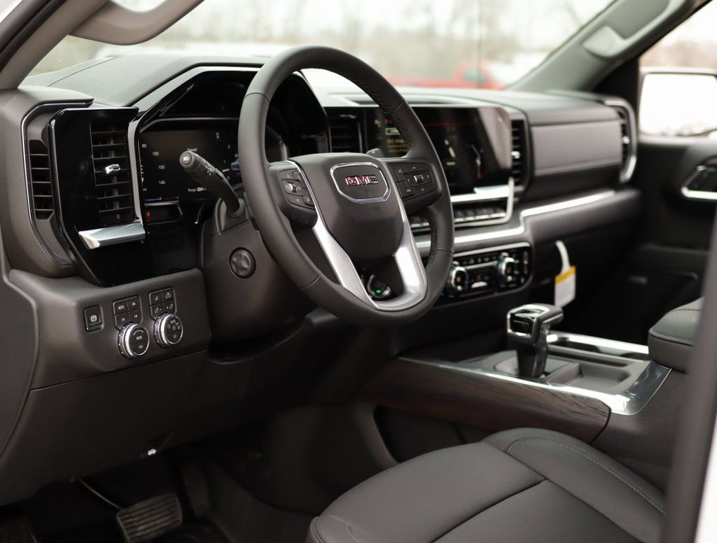 New 2026 Glacier White Tricoat GMC SLT image 9