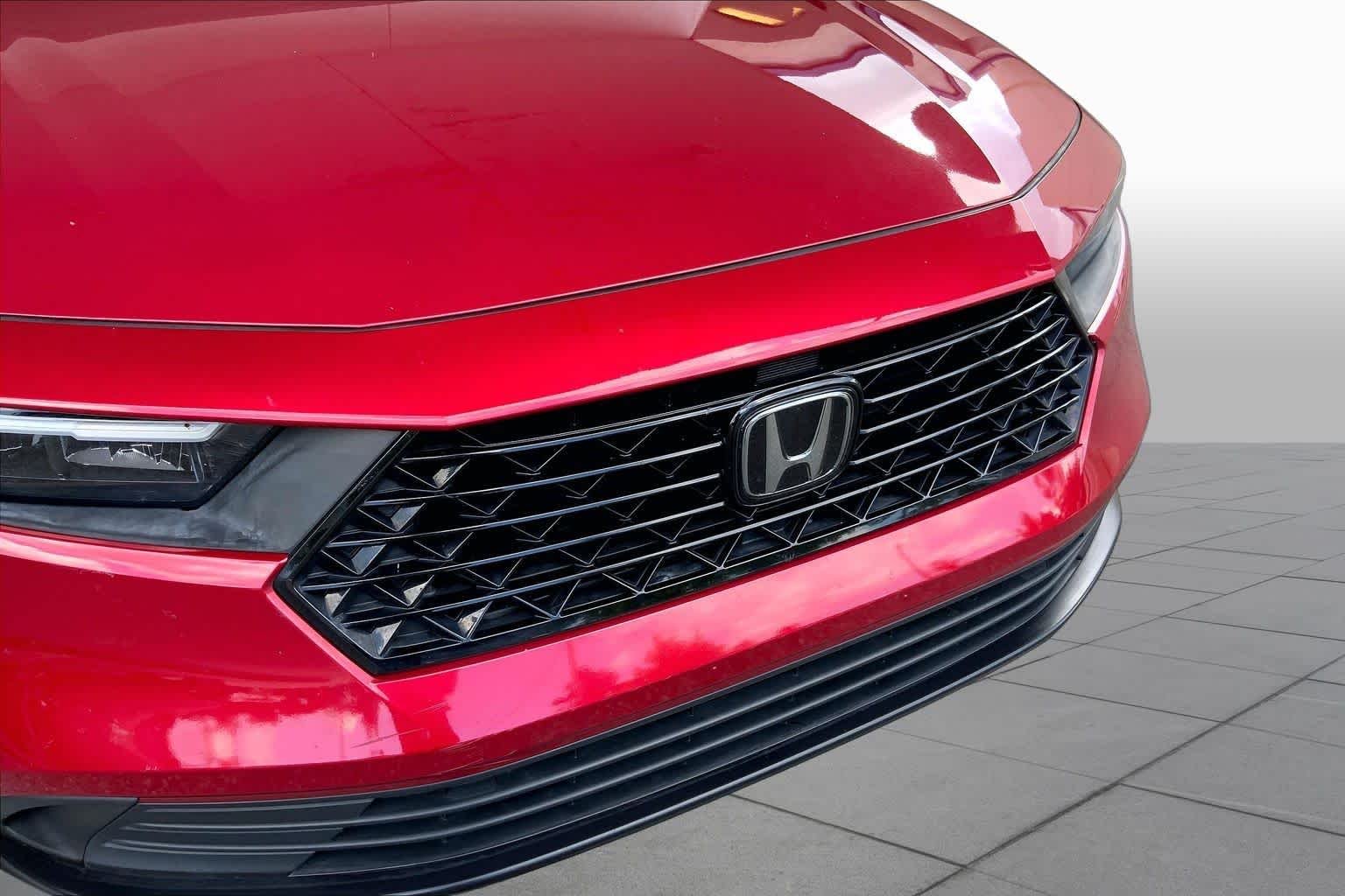 Used 2023 Radiant Red Metallic Honda Sport image 32