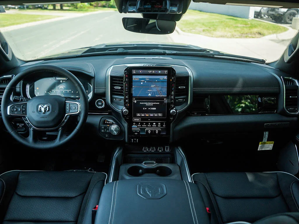 New 2026 Diamond Black Crystal Pearlcoat RAM Laramie image 11