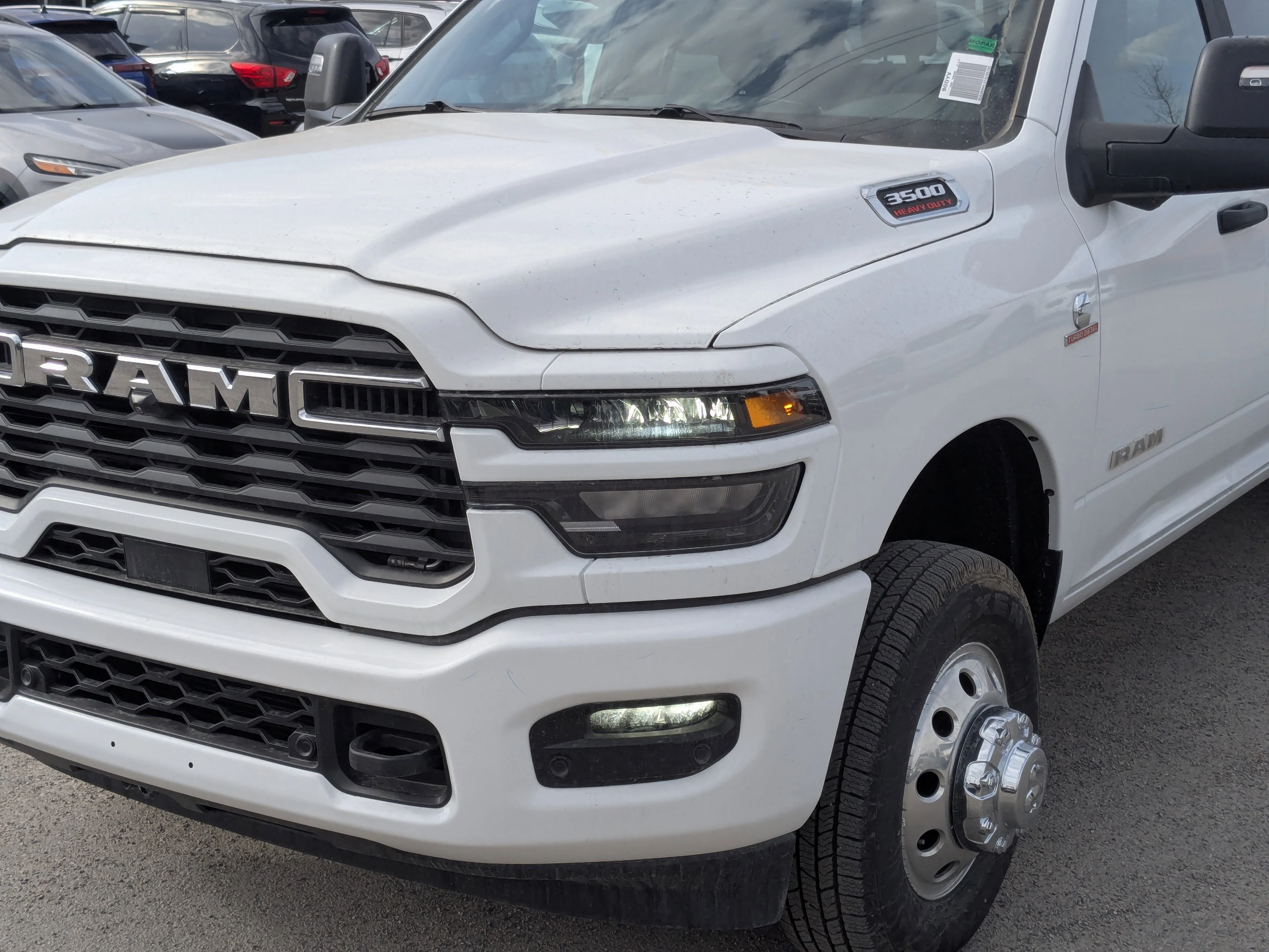 New 2026 White RAM Big Horn - Level 2 Plus Grp - Max Tow Pkg - Sport Appearance Pkg - Cummins HO Diesel - Dually image 10