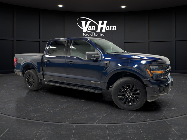 Used 2024 Antimatter Blue Metallic Ford XLT image 1