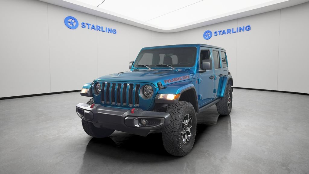 Used 2020 Teal Jeep Rubicon 4x4 image 16