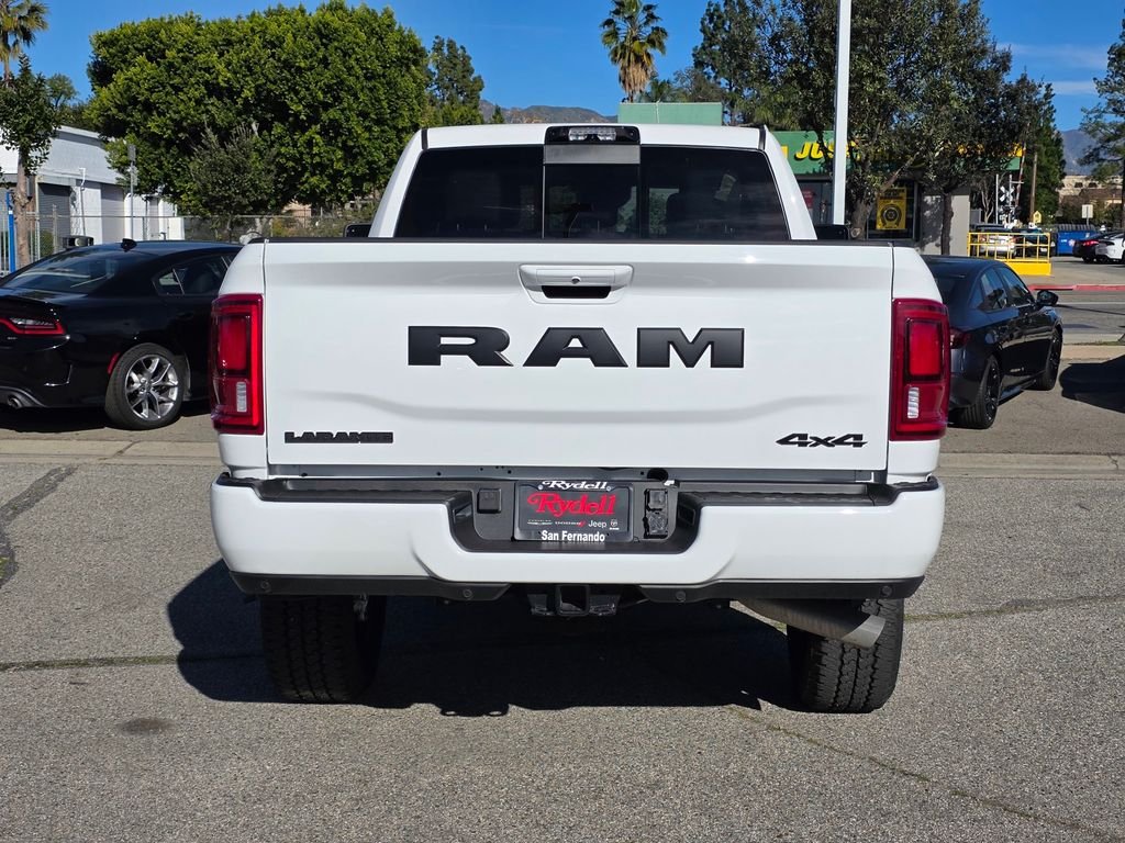 New 2026 Bright White Clear-Coat Exterior Paint RAM Laramie image 5