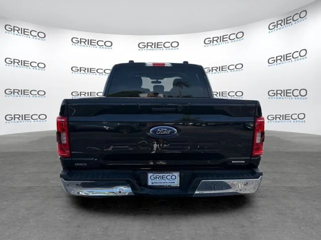 Used 2021 Agate Black Metallic Ford XLT image 6
