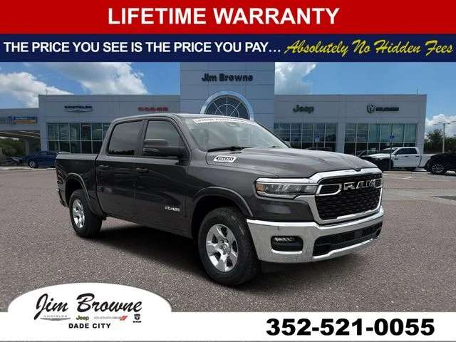 New 2026 Granite Crystal Metallic Clear-Coat Exterior Paint RAM Big Horn/Lone Star image 1