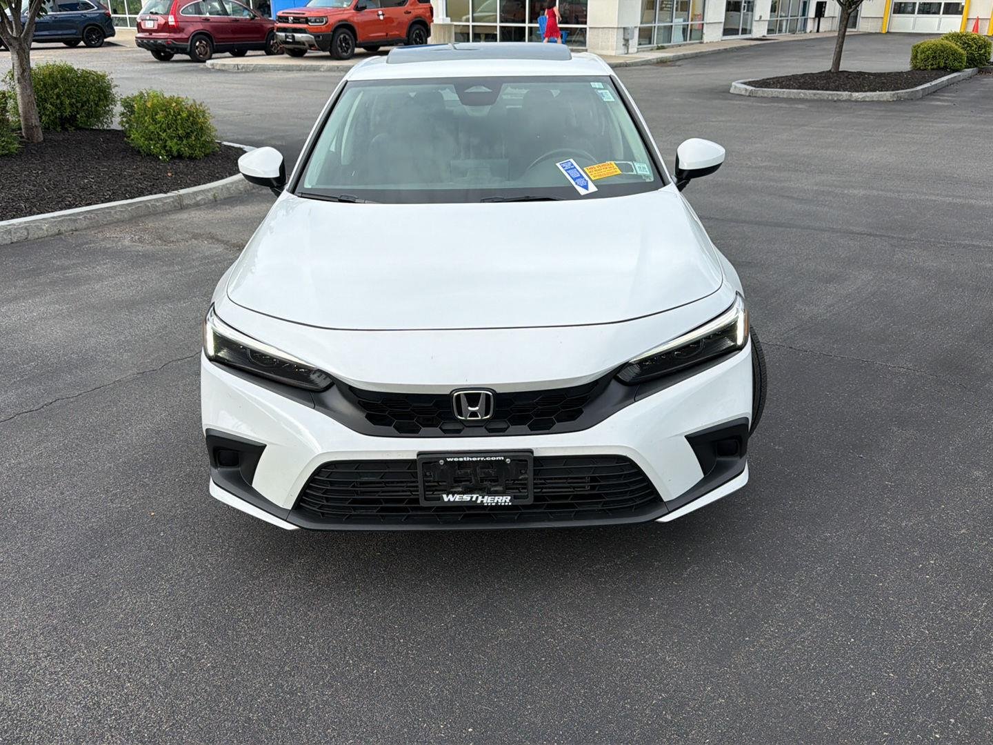 Used 2024 Platinum White Pearl Honda EX-L image 2