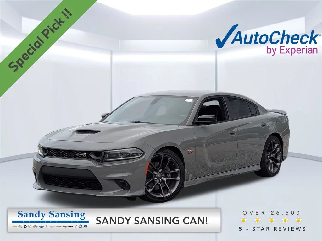 Used 2023 Gray Dodge R T Scat Pack image 1