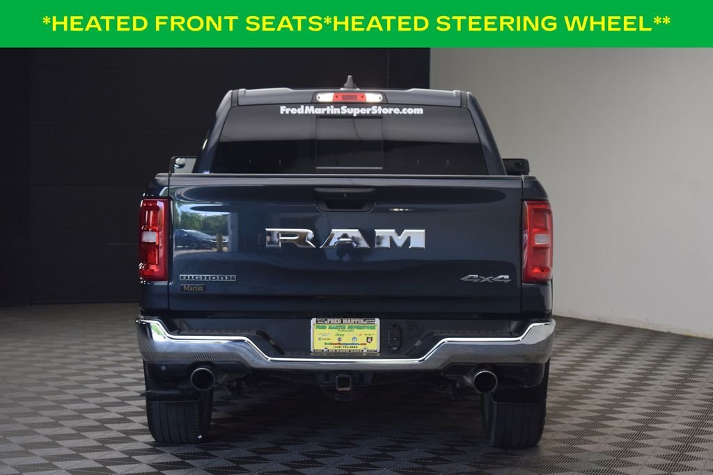 Used 2025 Forged Blue Metallic RAM Big Horn image 9