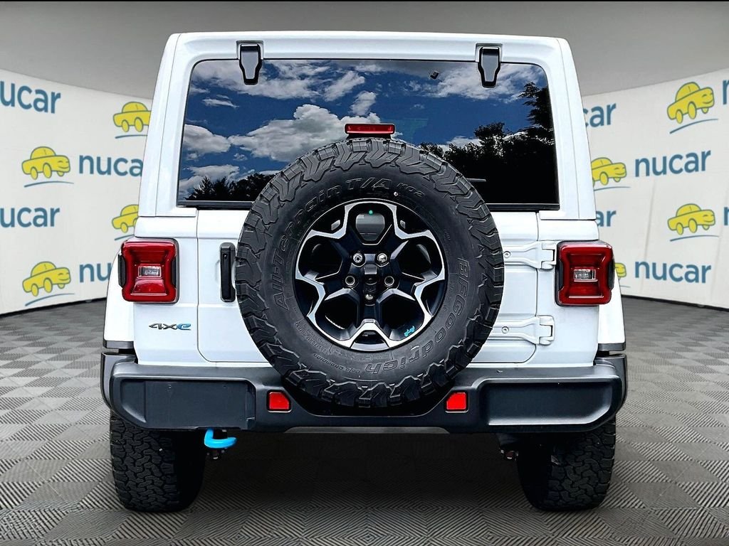 Used 2023 White Jeep Rubicon 4xe image 6