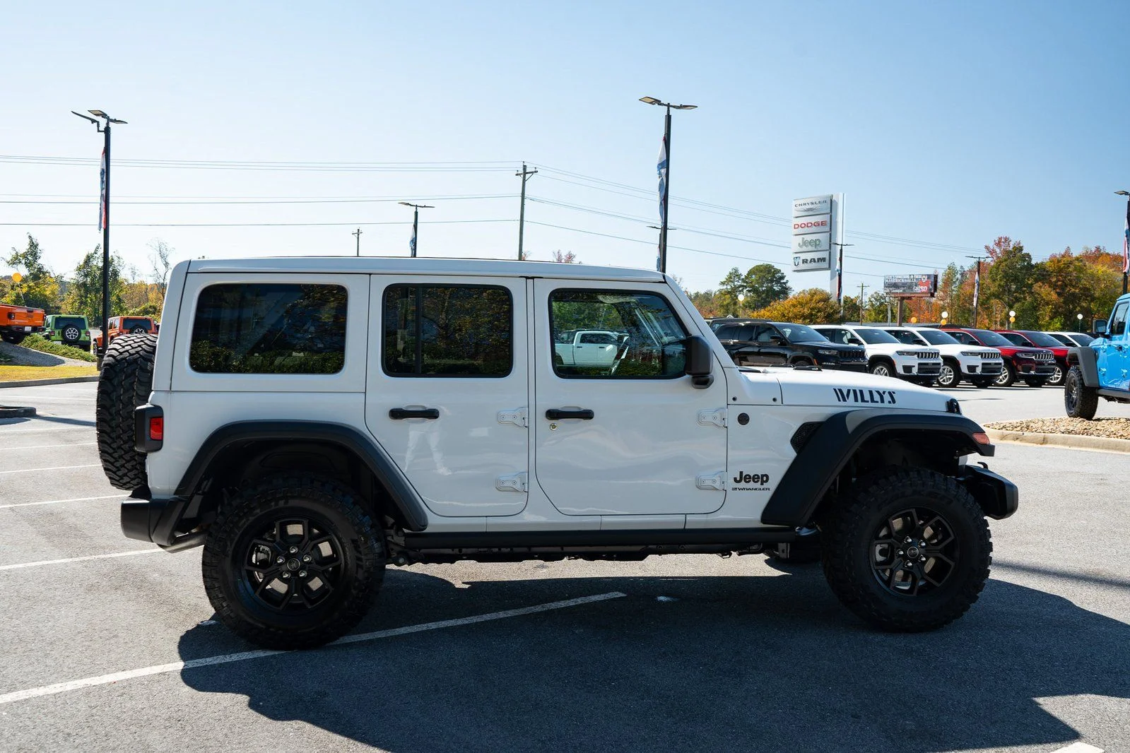 New 2026 Bright White Clearcoat Jeep Willys image 11