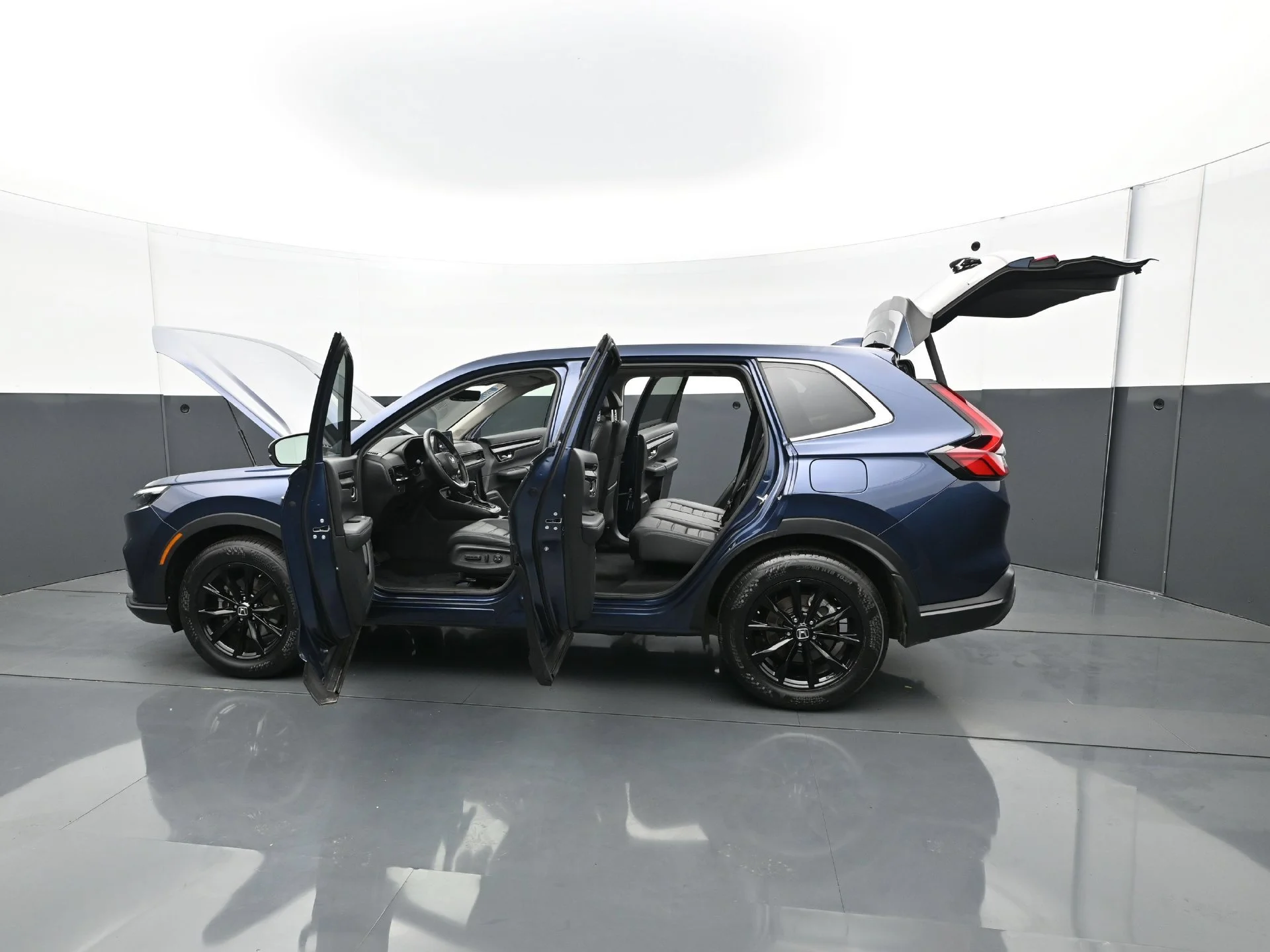 Used 2023 CANYON RIVER BLUE Honda EX-L AWD image 35