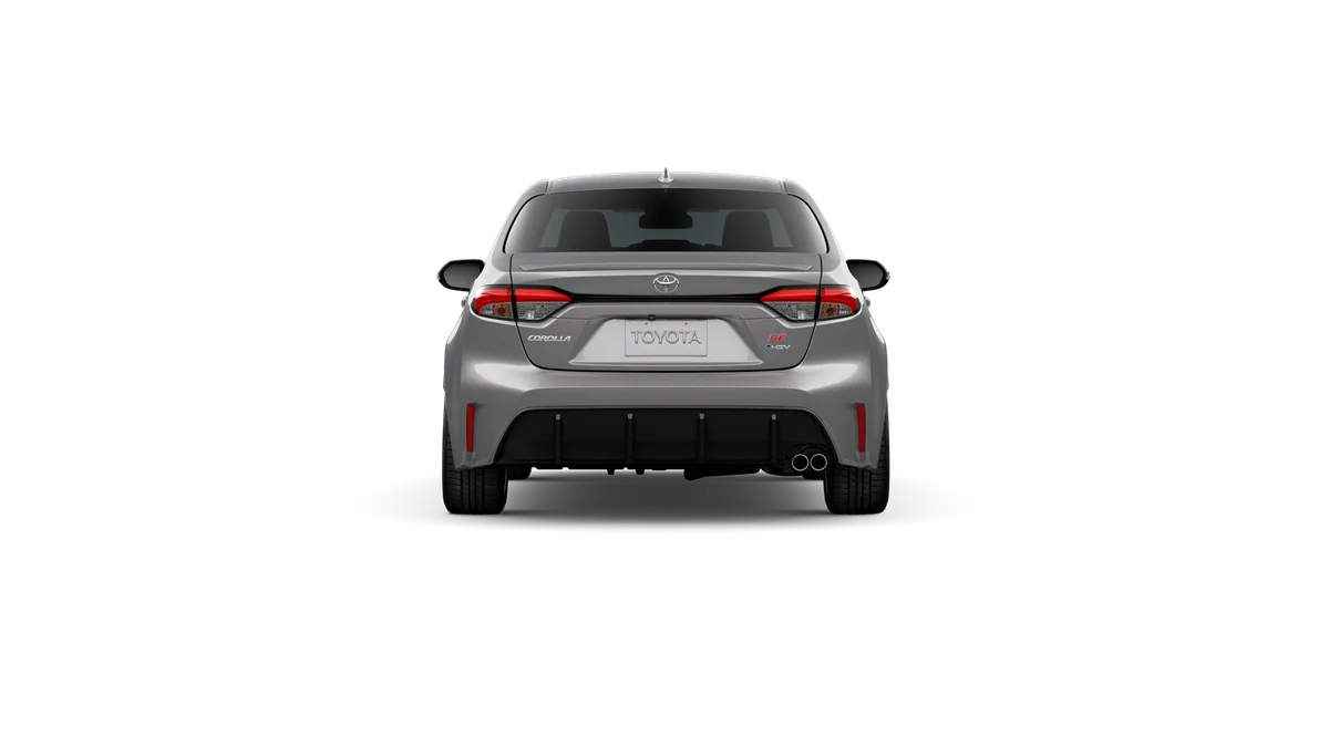 New 2027 Classic Silver Metallic Toyota Hybrid SE image 8