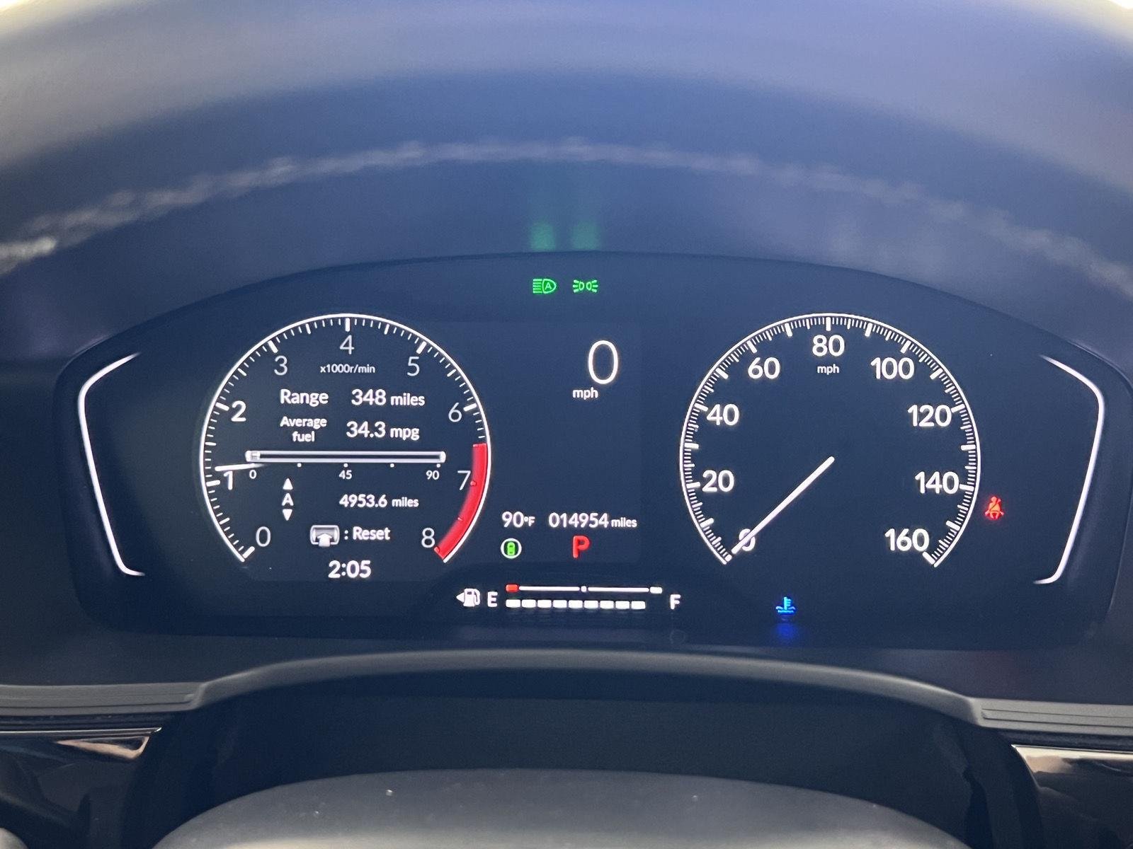 Used 2022 Aegean Blue Metallic Honda EX image 17