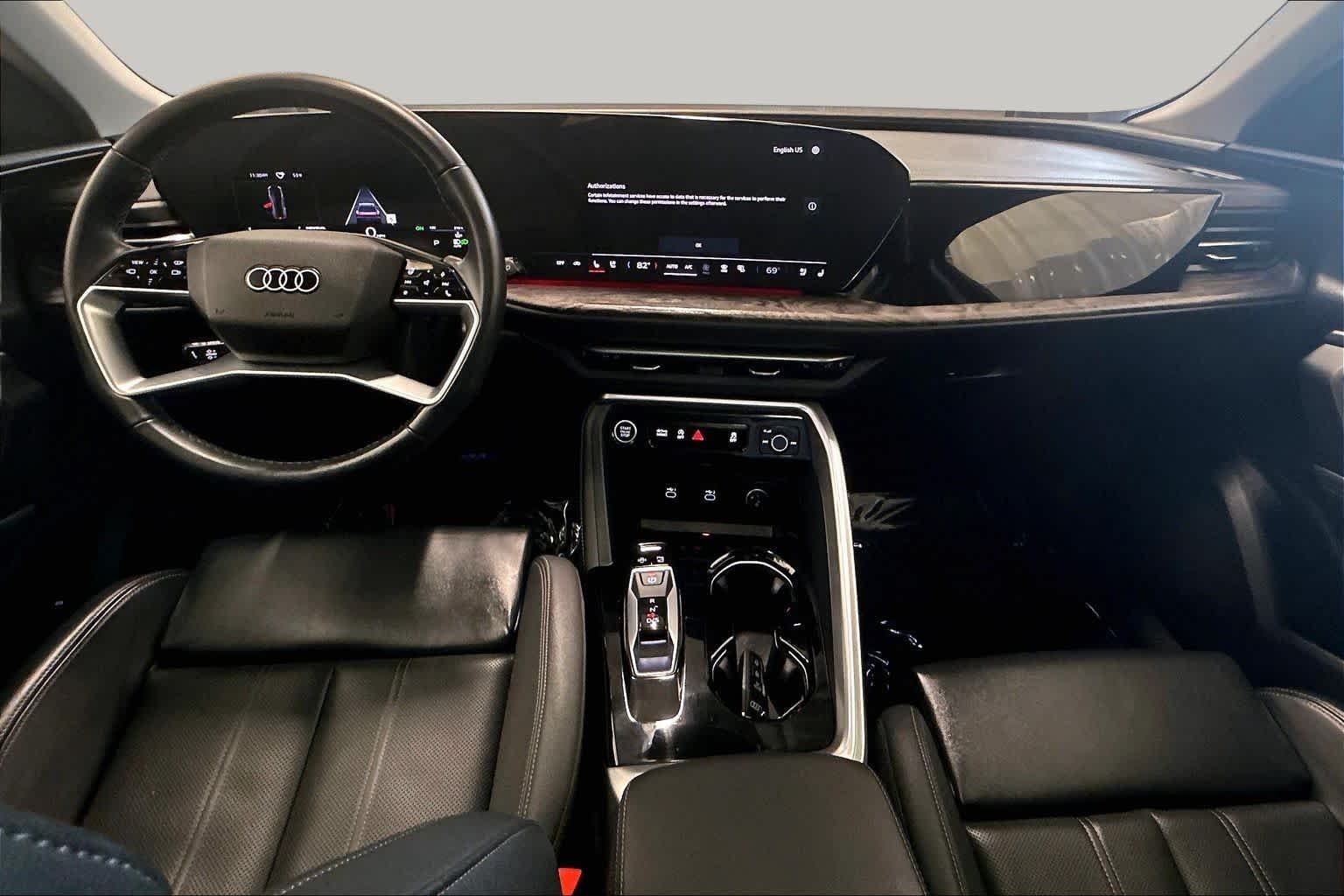 Used 2025 Glacier White Metallic Audi Premium Plus image 16