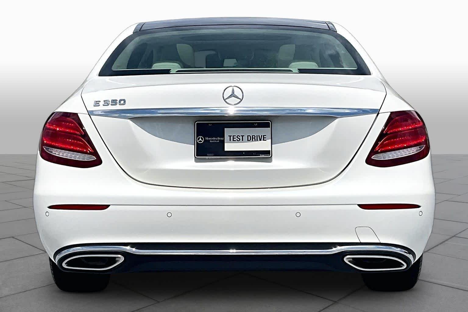 Used 2020 designo Diamond White Metallic Mercedes-Benz E 350 image 5