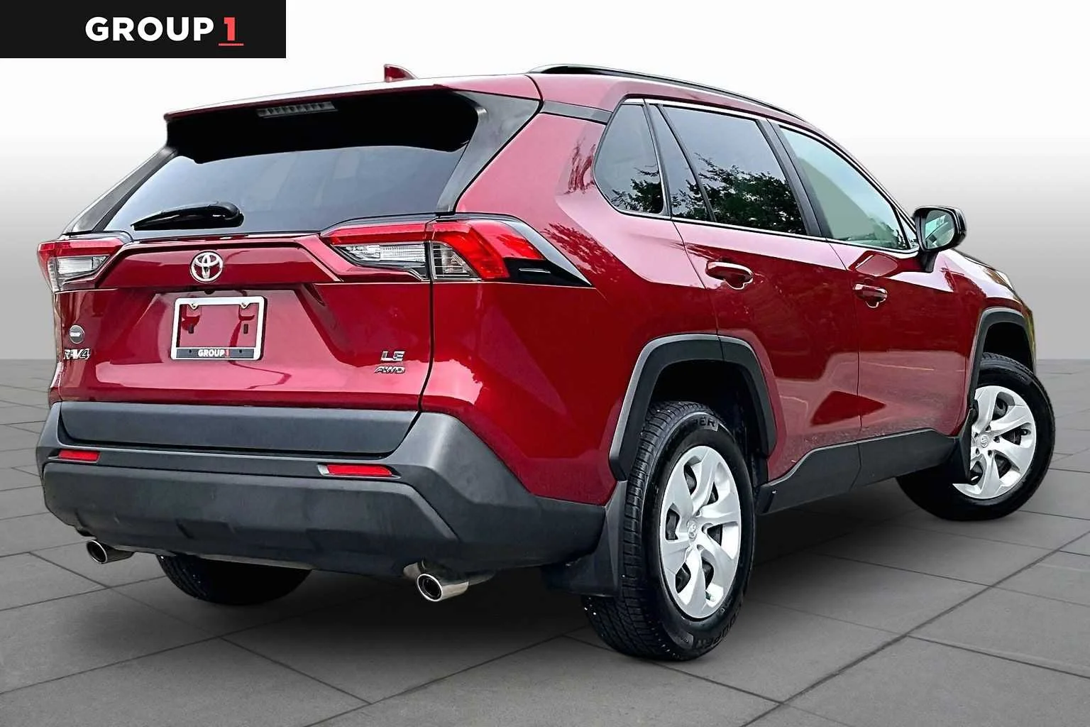 Certified Used 2019 Ruby Flare Pearl Toyota LE image 13