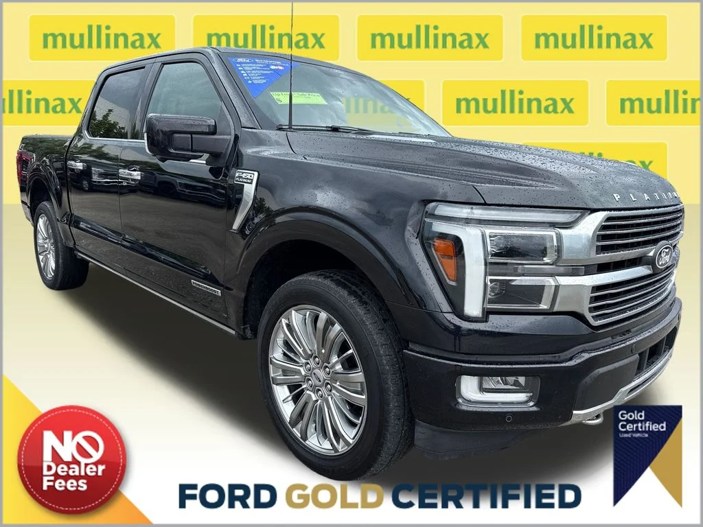 Certified Used 2024 Black Ford Platinum image 1