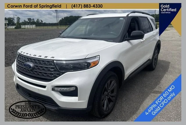 Used 2023 White Ford XLT image 1