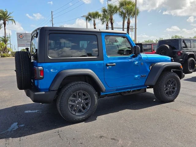 New 2026 Hydro Blue Pearl-Coat Exterior Paint Jeep Sport S image 7
