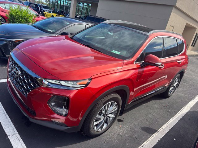 Used 2020 Lava Orange Hyundai Limited image 5