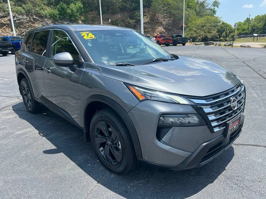 Used 2024 Gun Metallic Nissan SV image 1