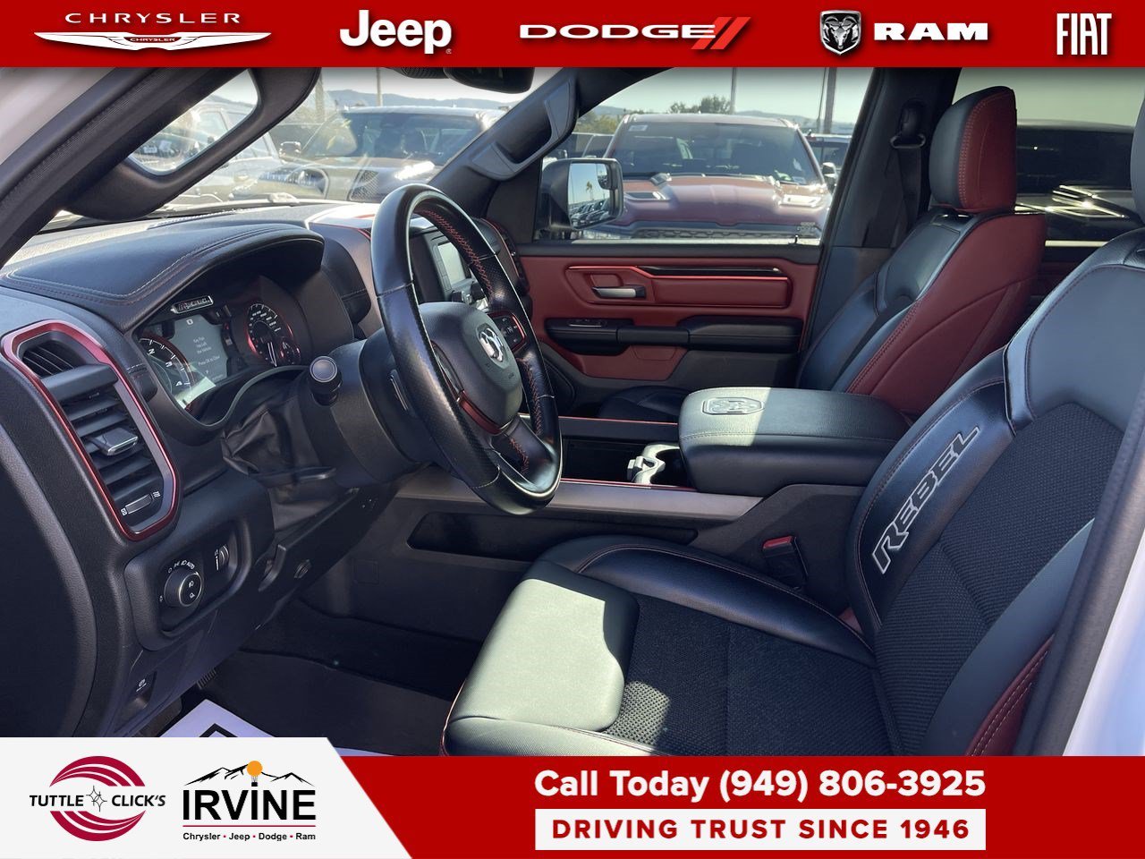 Used 2022 Bright White Clearcoat Ram Rebel image 18
