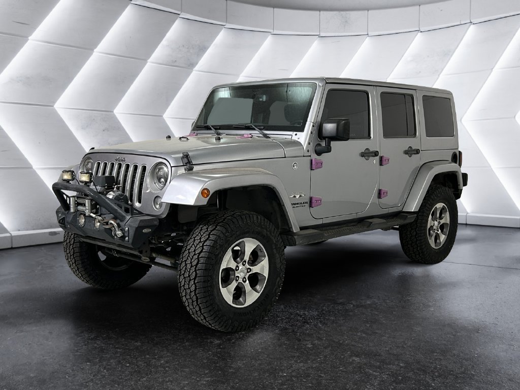 Used 2016 Silver Jeep Unlimited Sahara image 3