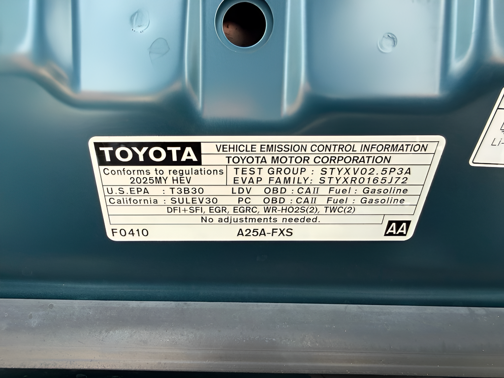 Used 2025 Blue Toyota SE image 36