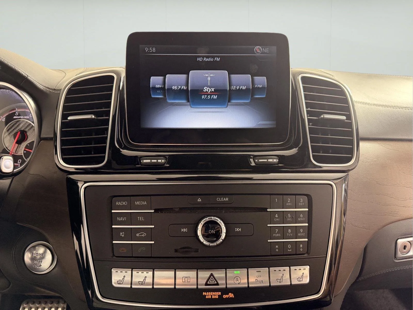 Used 2017 Obsidian Black Metallic Mercedes-Benz AMG® GLS 63 image 39