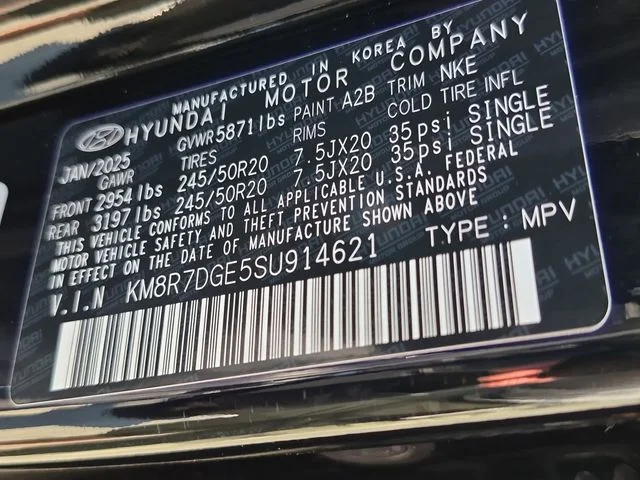 Used 2025 Black Hyundai Calligraphy Night Edition image 39