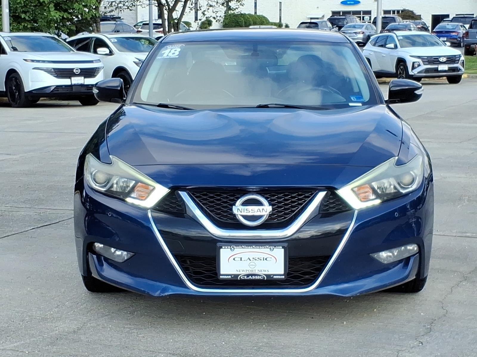 Used 2018 Deep Blue Pearl Nissan SV image 2