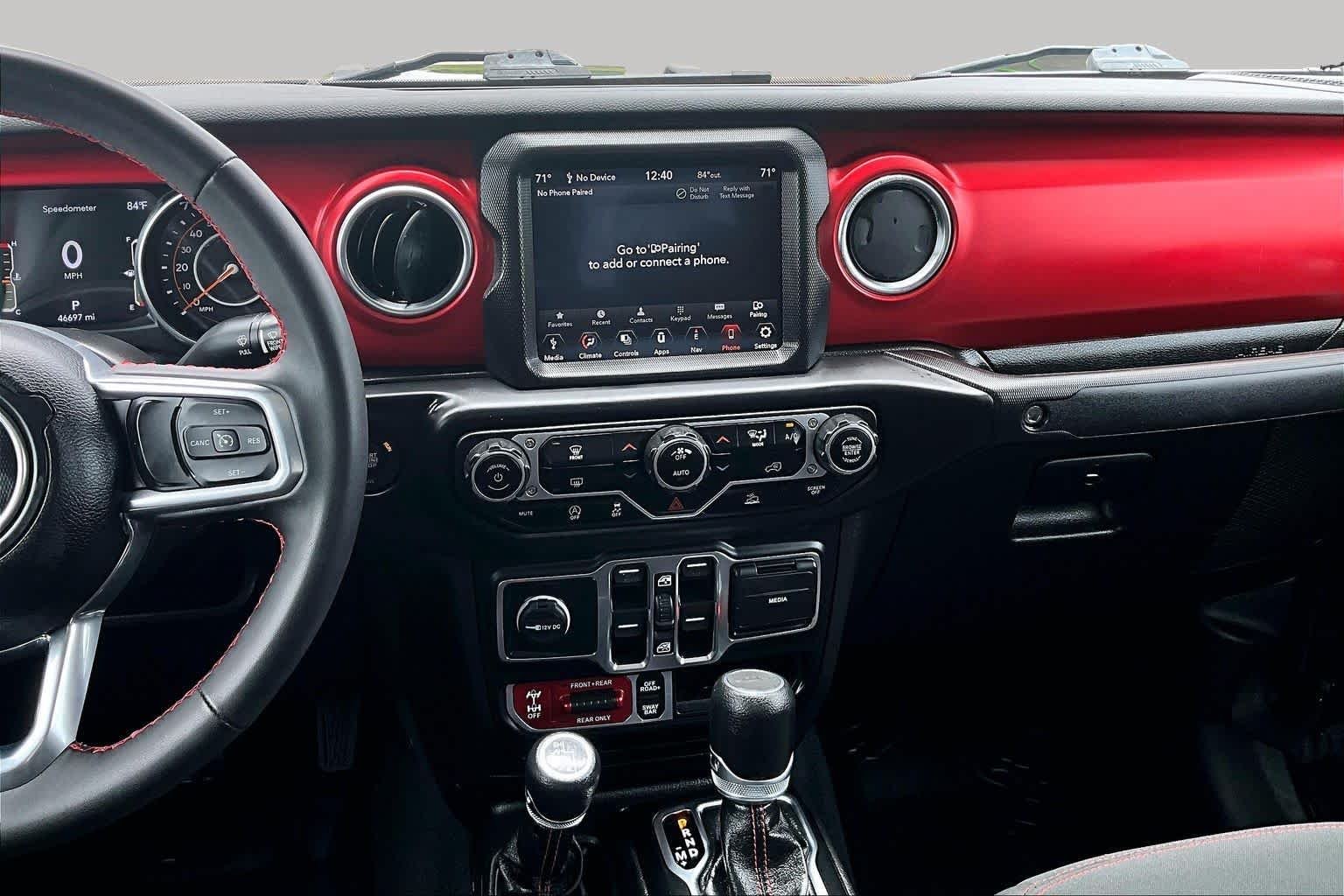 Used 2023 Black Clearcoat Jeep Rubicon image 7