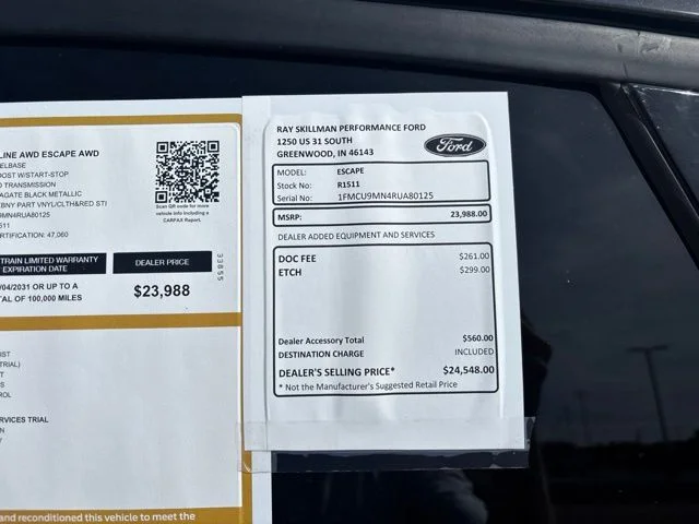 Certified Used 2024 Agate Black Metallic Ford ST-Line image 3