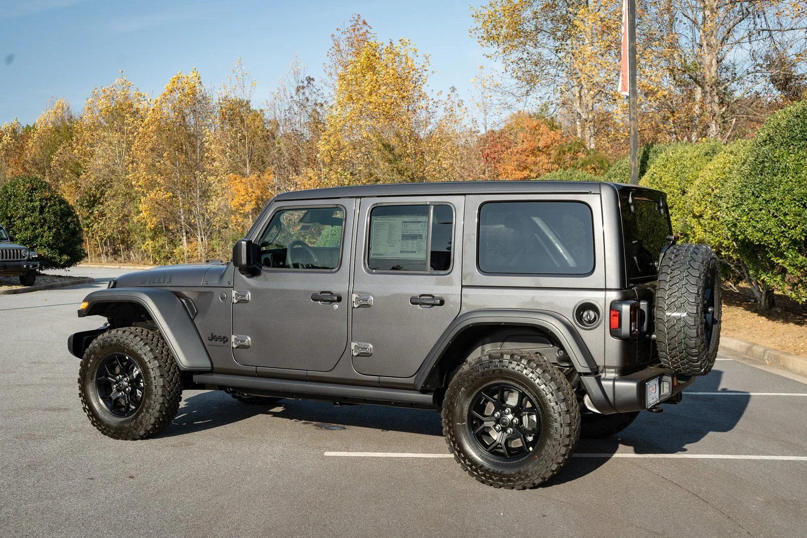 New 2026 Granite Crystal Metallic Clear-Coat Exterior Paint Jeep Willys image 7