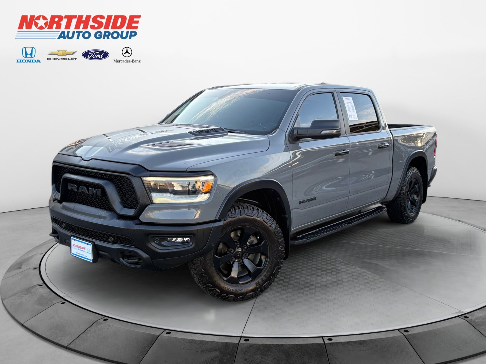 Used 2023 Ceramic Gray Clearcoat Ram Rebel image 3