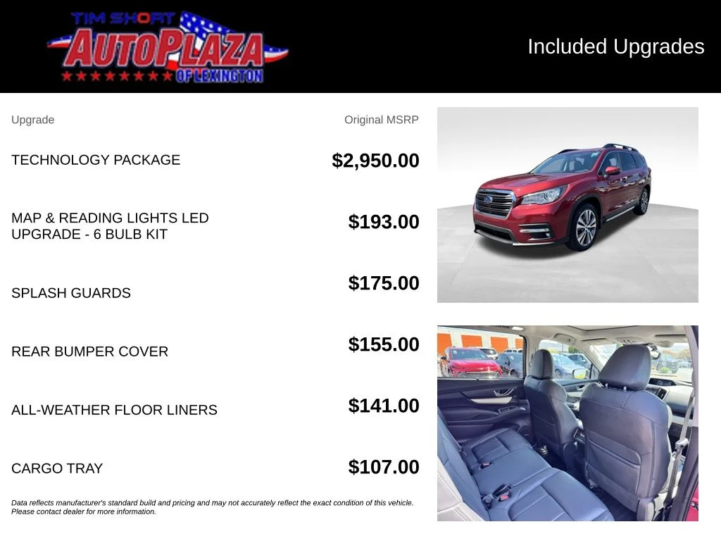 Used 2022 Red Subaru Limited image 22