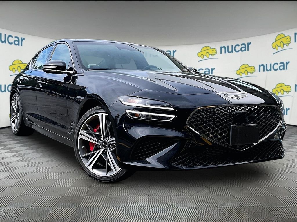 Used 2024 Black Genesis 3.3T Sport Advanced image 1