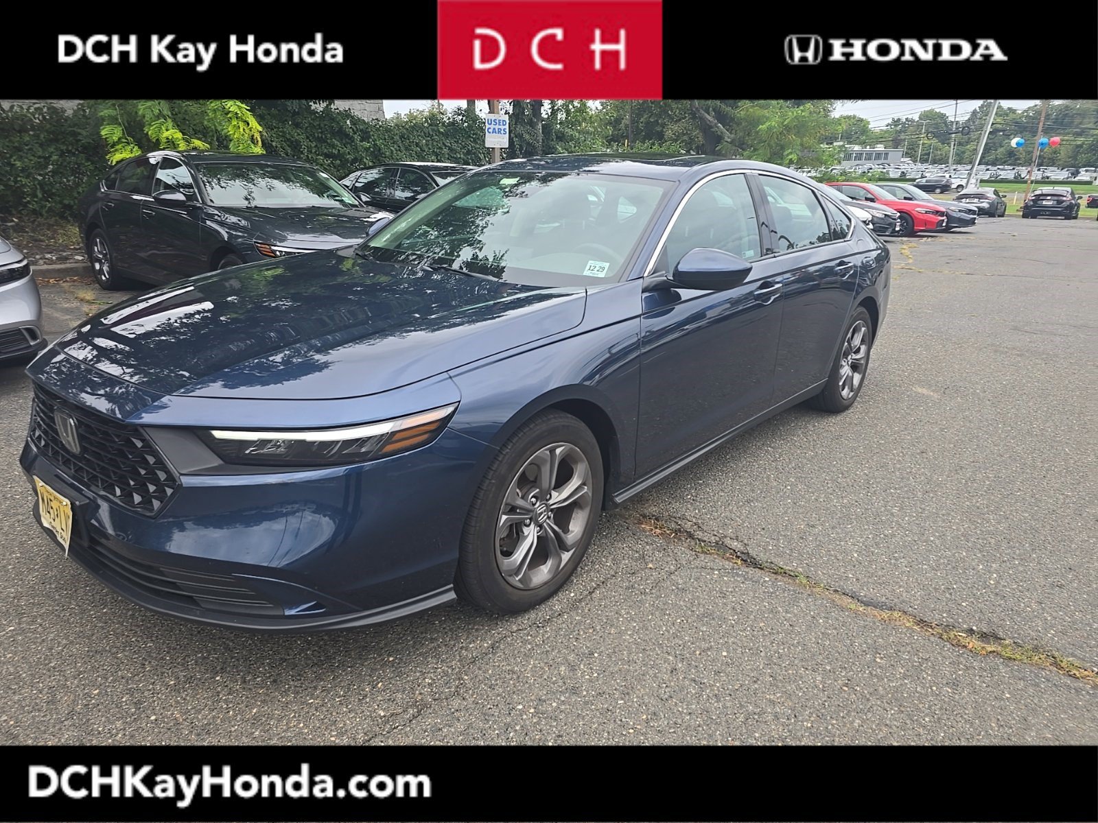 Certified Used 2024 Canyon River Blue Metallic Honda EX image 21