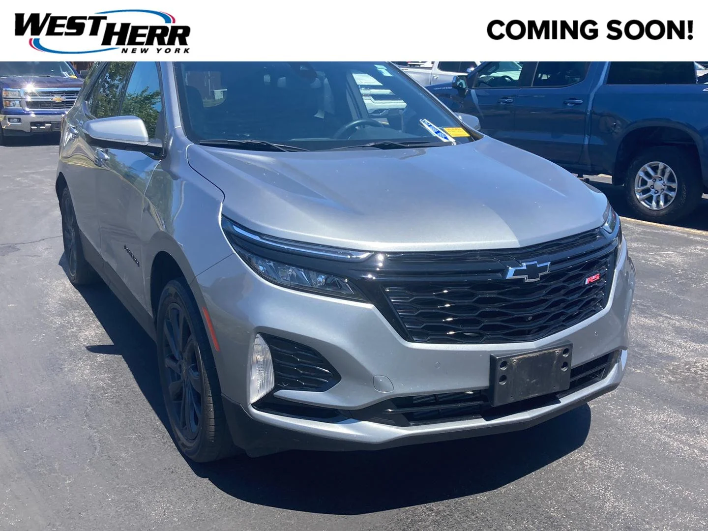 Used 2024 Sterling Gray Metallic Chevrolet RS image 1