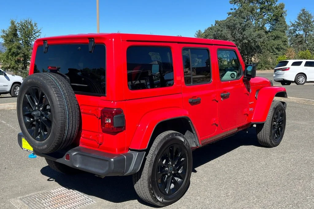 Used 2024 Red Jeep Sahara 4xe image 9