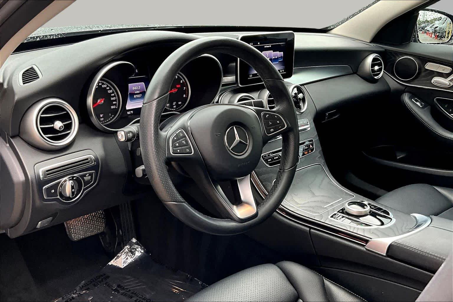 Used 2017 Selenite Grey Metallic Mercedes-Benz C 300 image 16